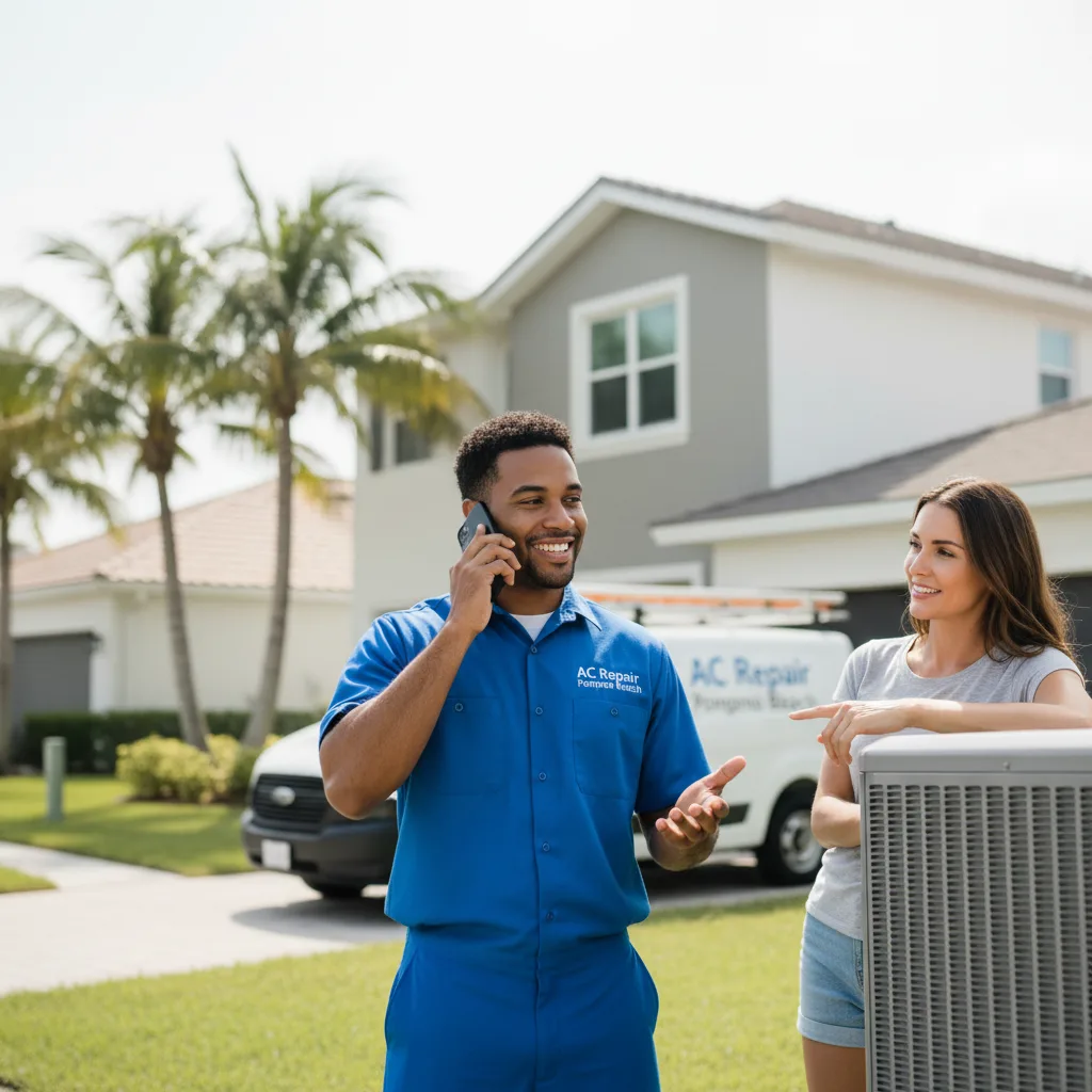 AC Repair Pompano Beach customer support in Chenango Forks